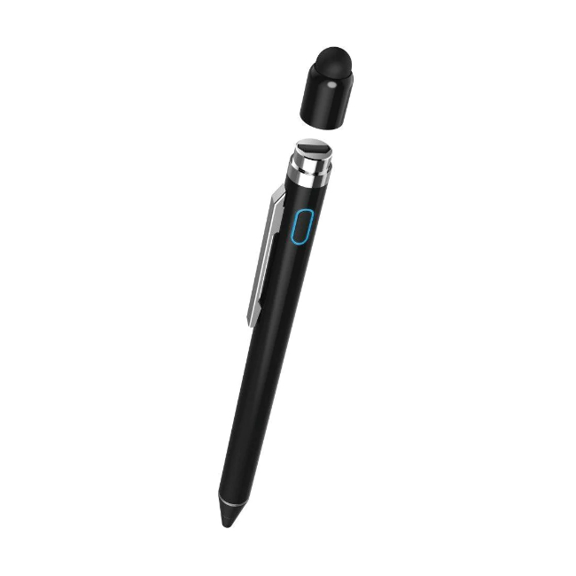 Hama Active Pro Stylus With Ultra-Fine 1.5 Mm Tip For Tablets - Black | 395894 - Image 2