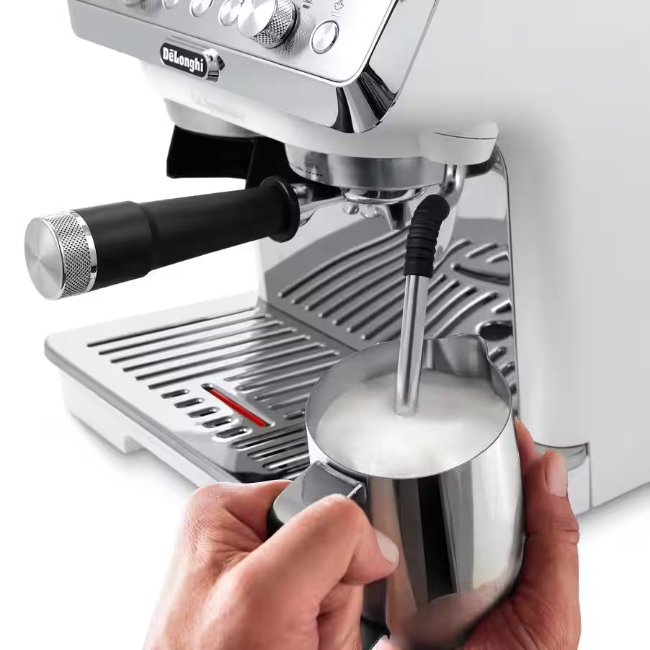 Delonghi La Specialista Arte Coffee Machine - White | EC9155.W - Image 3