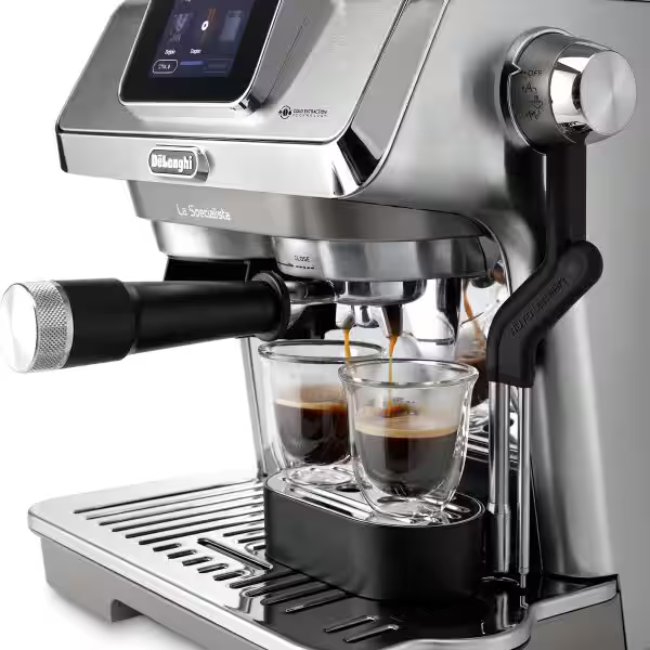DeLonghi La Specialista Touch Coffee Maker - Grey | EC9455.M - Image 4