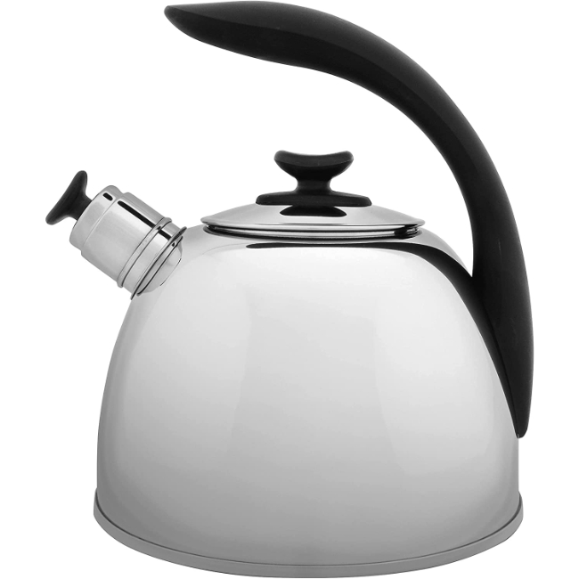 Berghoff Lucia 2.5L Whistling Stovetop Kettle Stainless Steel | 1104175 Berghoff Lucia 2.5L Whistling Stovetop Kettle Stainless Steel | 1104175
