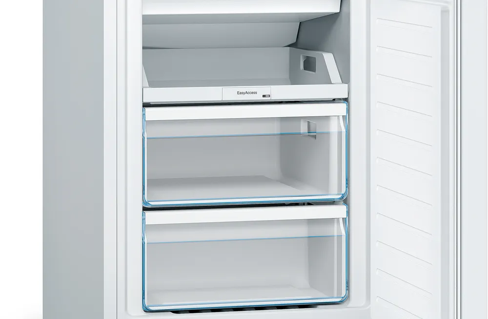 Bosch Serie 2 NoFrost Fridge Freezer 50/50 - White | KGN33NWEAG - Image 4 Bosch Serie 2 NoFrost Fridge Freezer 50/50 - White | KGN33NWEAG - Image 4