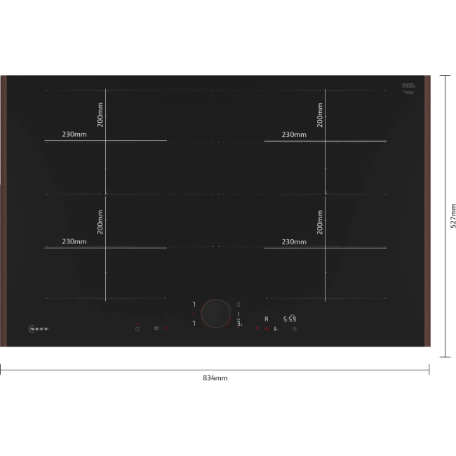 Neff N90 Induction Hob 80cm - Black | T68YYY4C0 - Image 9