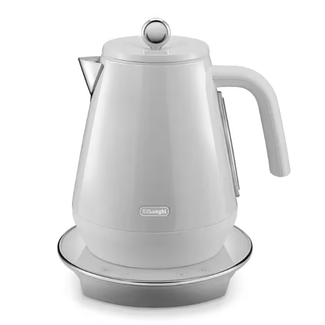 Delonghi 1.7L Eclettica Special Tea Kettle | White | KBY3011.W
