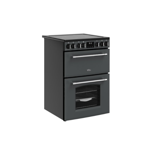 Belling 60cm Farmhouse Style Cooker - Anthracite | FH60EANT - Image 2