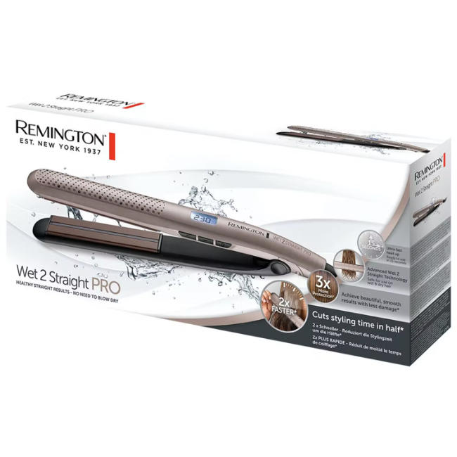 Remington Wet 2 Straight Pro Hair Straightener | S7970 - Image 2
