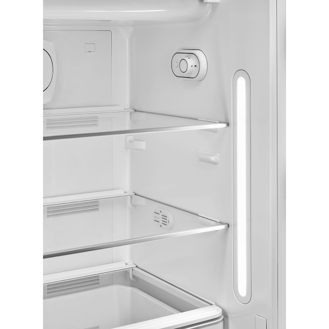 Smeg 50's Style Free Standing Fridge | With Ice Box | Right Hand Hinge | Pastel Blue | FAB28RPB6UK - Image 6