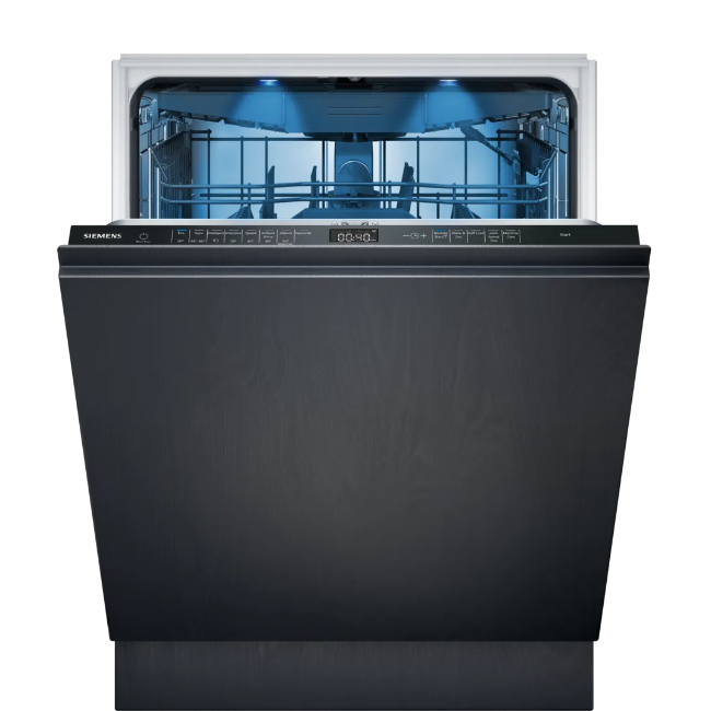Siemens IQ500 Fully-Integrated Dishwasher - Black | SN95YX02CG Siemens IQ500 Fully-Integrated Dishwasher - Black | SN95YX02CG