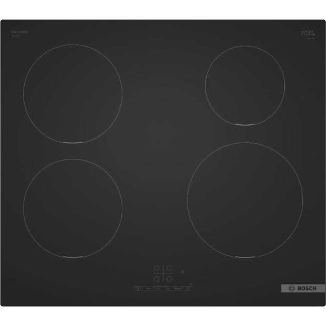 Bosch Series 4 Induction Hob 60cm - Matt Black | PIE61ABB5E