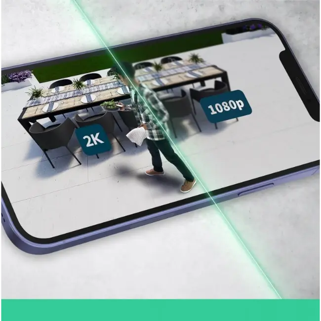 Arlo Essential Outdoor Camera | 2 Pack | VMC2250100EUS - Image 2