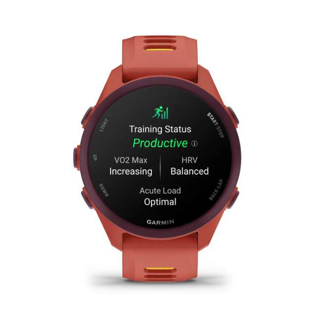 Garmin Forerunner 170 Music - Red Pink with Red Pink/Mango Band | 010-03920-13 - Image 4
