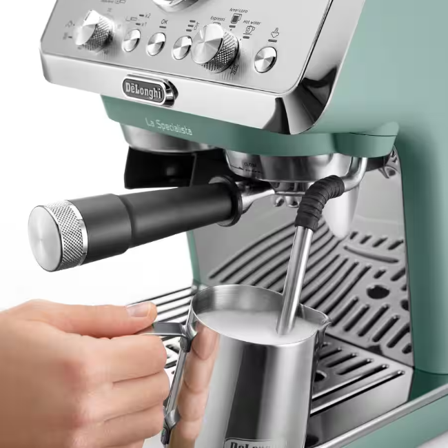 Delonghi La Specialista Arte Bean To Cup Coffee Machine | Green | EC9155.GR - Image 4