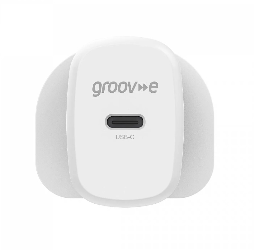 Groove 20W USB-C Wall Charger - White | GVMA107WE - Image 2