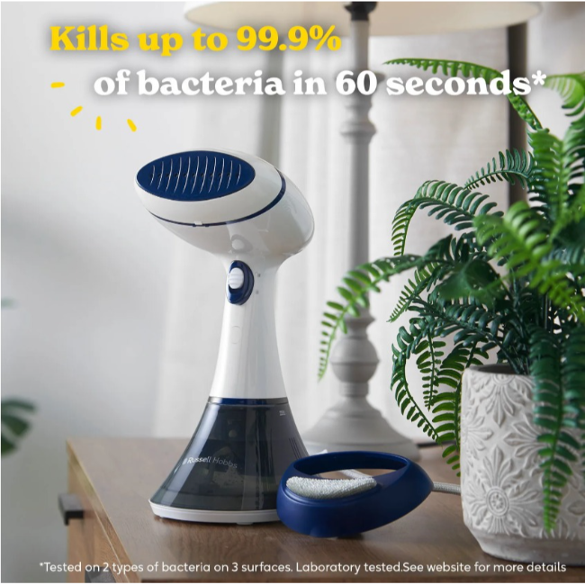 Russell Hobbs Steam Genie Essential Clothes Steamer | White | 25591 - Image 3