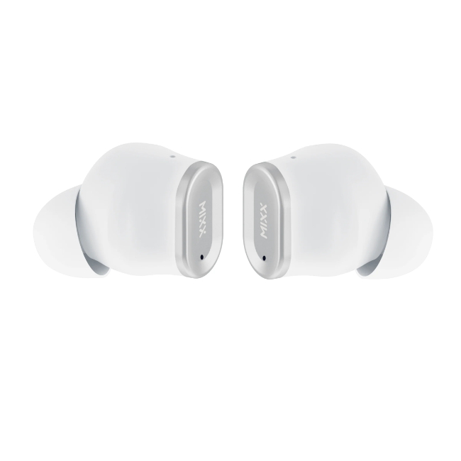 Mixx Streambuds Solo 1 True Wireless Earphones - White | SBSO-01-WH-383 - Image 2