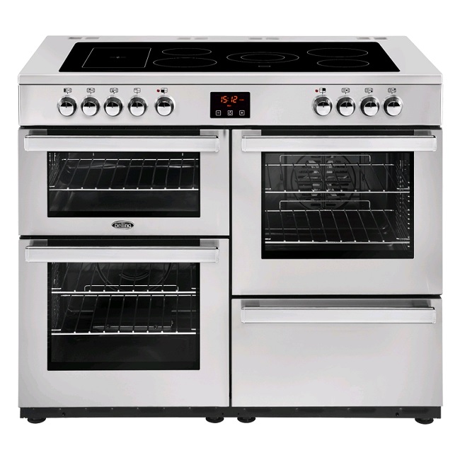 Belling Cookcentre 110cm Electric Range Cooker 110E - Stainless Steel Belling Cookcentre 110cm Electric Range Cooker 110E - Stainless Steel