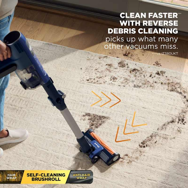 Shark PowerDetect Speed Cordless Vacuum – Ultramarine | IA1241UKT - Image 3