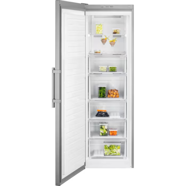 Electrolux 600 Freestanding No Frost Larder Freezer - Stainless Steel | LUT6NE28X - Image 2