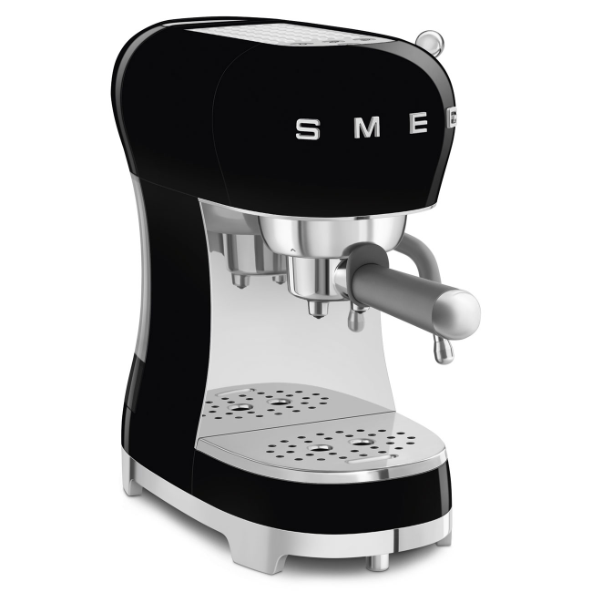 Smeg Espresso Coffee Machine - Black | ECF02BLUK Smeg Espresso Coffee Machine - Black | ECF02BLUK