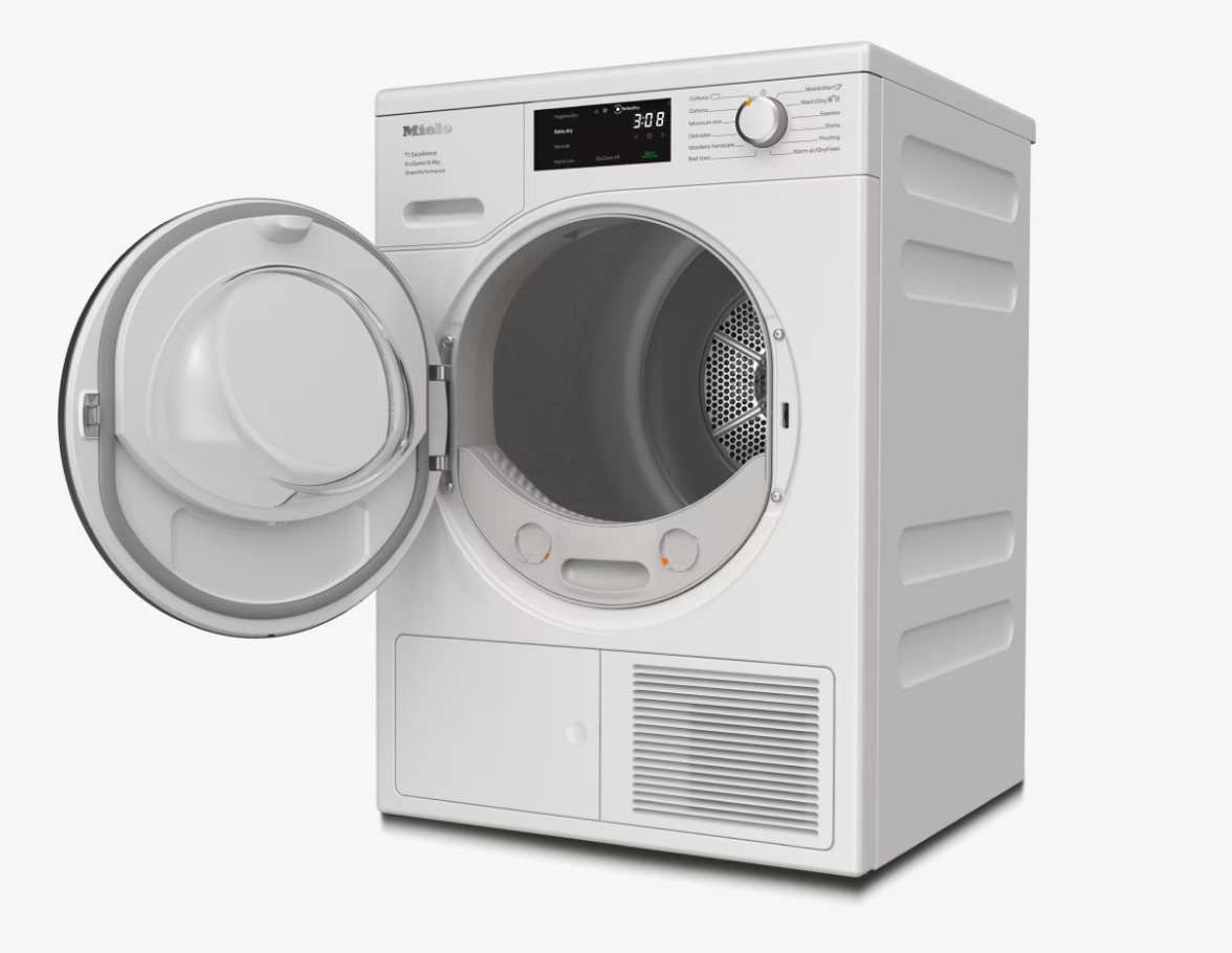 Miele EcoSpeed 8kg Heat Pump Dryer - Lotus White | TEF765WP - Image 3