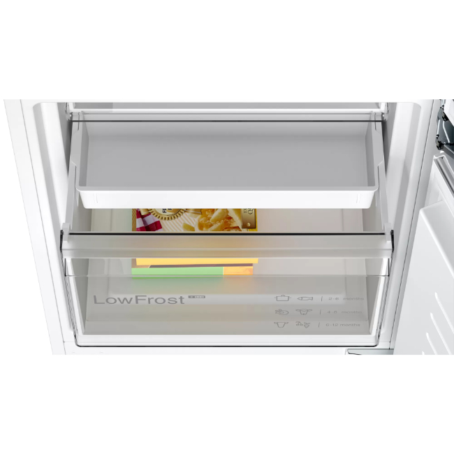 Bosch Serie 4 Built-in Fridge Freezer LowFrost | KIV87VSE0G - Image 4 Bosch Serie 4 Built-in Fridge Freezer LowFrost | KIV87VSE0G - Image 4