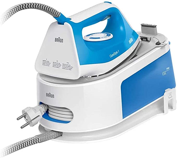 Braun CareStyle 1 Steam Generator Iron 2400w - White & Blue | IS1012BL Braun CareStyle 1 Steam Generator Iron 2400w - White & Blue | IS1012BL