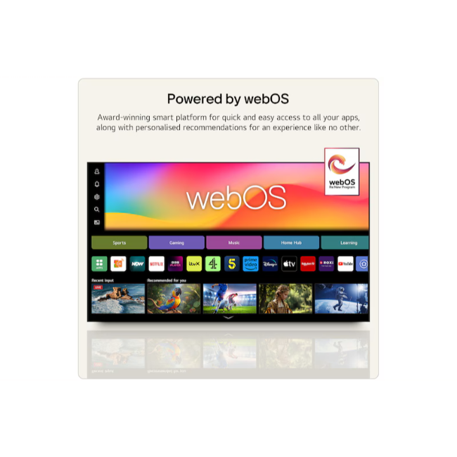 LG 65 inch LG OLED evo AI C6 4K Smart TV - Black | OLED65C64LA.AEI - Image 10