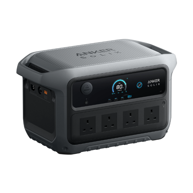 Anker Solix C2000 Gen 2 2048wh/2400w Portable Power Station - Grey | A17832A1 - Image 2