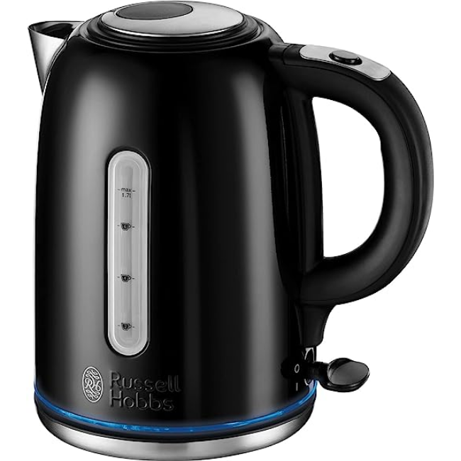 Russell Hobbs Quiet Boil Kettle - Black | 20462 Russell Hobbs Quiet Boil Kettle - Black | 20462