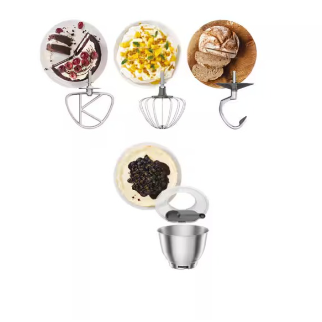 Kenwood Go Stand Mixer | Grey | KZM35.000GY - Image 7 Kenwood Go Stand Mixer | Grey | KZM35.000GY - Image 7