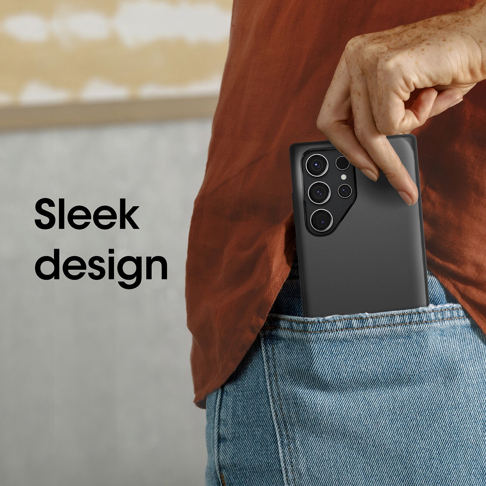 Otterbox Samsung Galaxy S23 Ultra Cover - Black | 77-91157 - Image 2