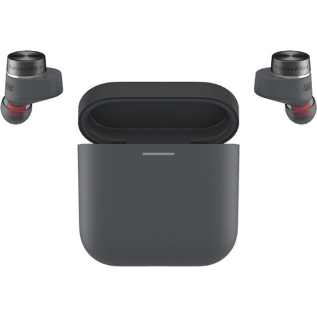 Bowers & Wilkins Pi5 S2 Noise-Canceling Wireless Ear Buds - Storm Grey | FP43818 Bowers & Wilkins Pi5 S2 Noise-Canceling Wireless Ear Buds - Storm Grey | FP43818