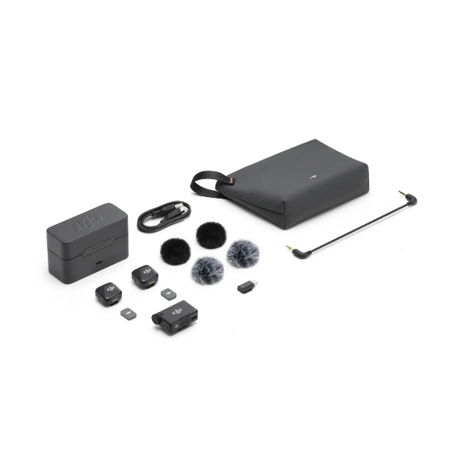 Dji Mic Mini (2 Tx+1 Rx+charging Case) - Black | CPRN.00000433.01 - Image 6