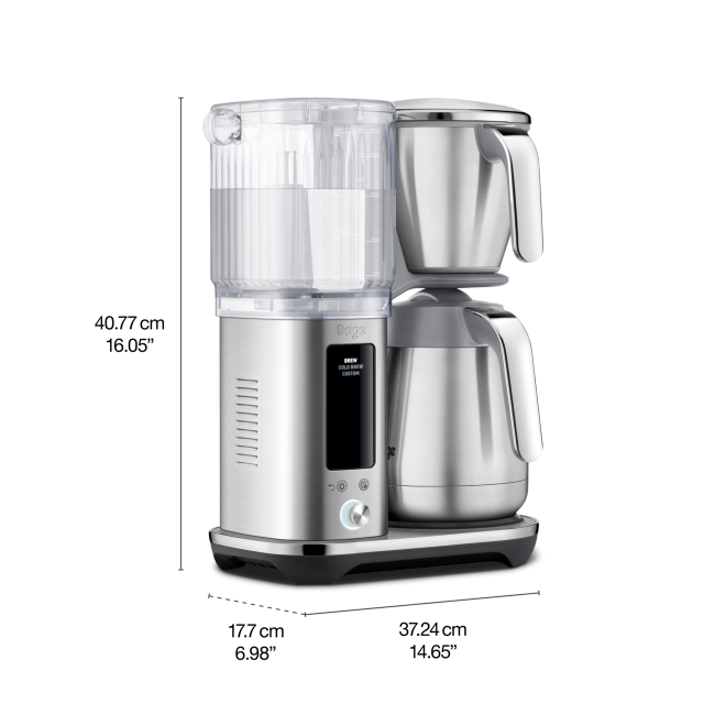 Sage The Luxe Coffee Brewer Thermal - Brushed Stainless Steel | SDC465BSS4GUK1 - Image 4