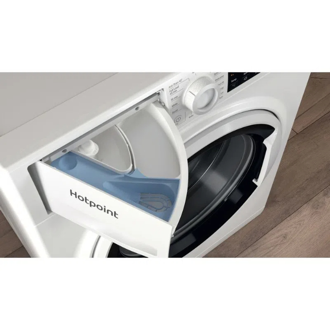 Hotpoint 10kg 1400 Spin Washing Machine - White | NSWA 1045C WW UK N - Image 4 Hotpoint 10kg 1400 Spin Washing Machine - White | NSWA 1045C WW UK N - Image 4
