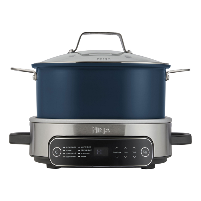 Ninja Foodi 8-Mode 6L PossibleCooker Rice Slow Cooker Midnight