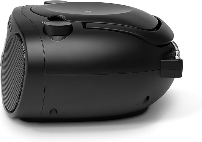 Roberts Zoombox CD Player & Radio Boombox - Black | ZOOMBOXFMBK - Image 4