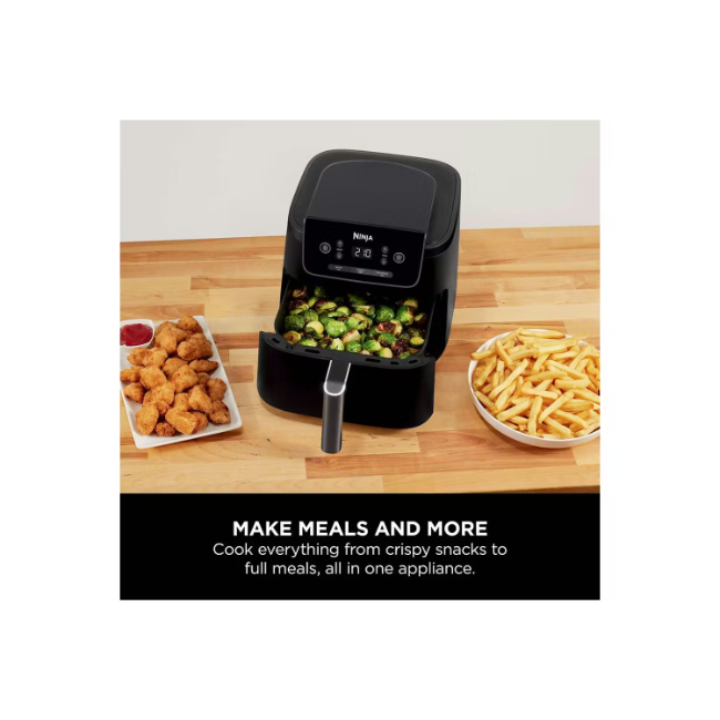 Ninja Air Fryer 4.7l | Black | AF110UK  - Image 2