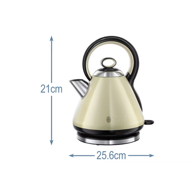 Russell Hobbs 1.7L Traditional Pyramid Kettle | 26411 - Image 2
