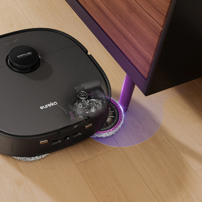Eureka J15 Robot Vac + Aio Docking Station - Black & Grey | SNERJ15ULTRAL - Image 6