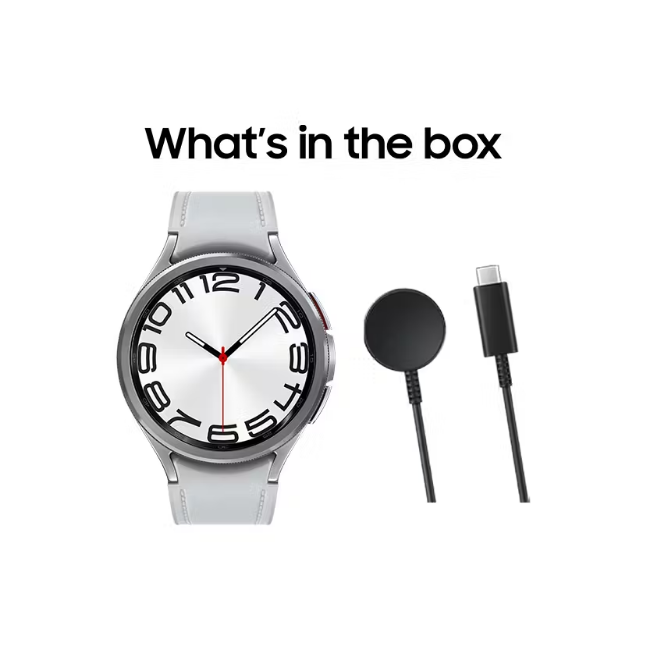 Samsung Galaxy Watch6 Classic Smartwatch 47mm - Silver | R960NZSAEUA - Image 8