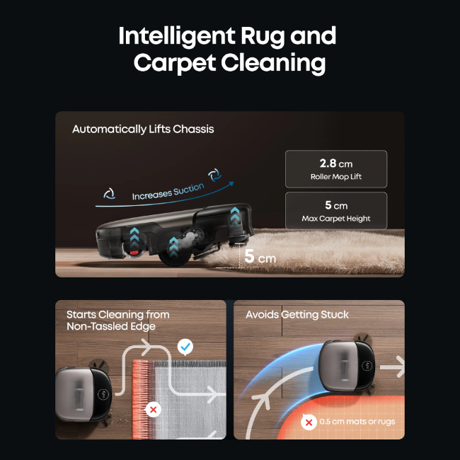 Eufy Omni S2 Robot Vacuum - Black | T2081B11 - Image 5
