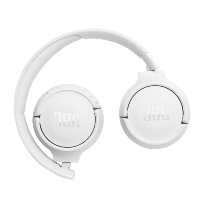 JBL Tune Wireless On Ear Headphones - White | JBLT520BTWHTEU - Image 6