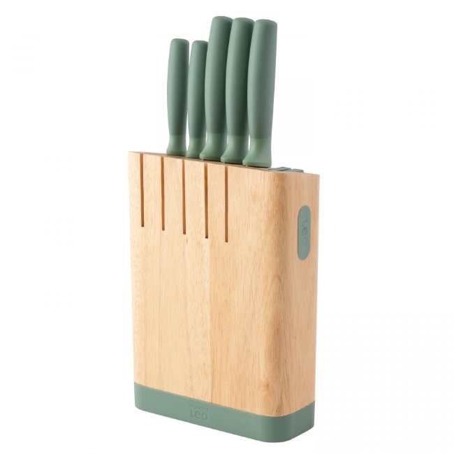 Berghoff Leo 6 Piece Knife Block Forest Green | 3950351 Berghoff Leo 6 Piece Knife Block Forest Green | 3950351