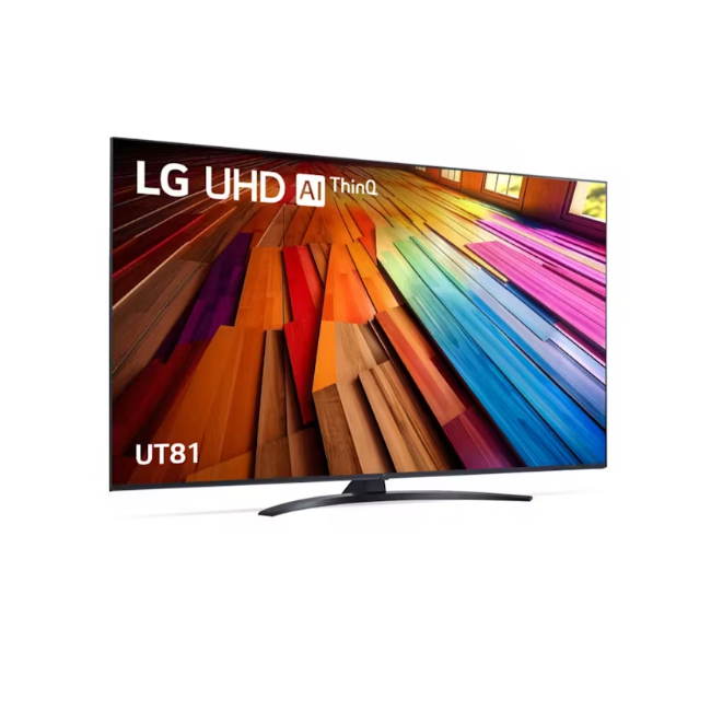 LG 55" UHD AI UT81 4K Smart TV - Black | 55UT81006LA.AEK - Image 3