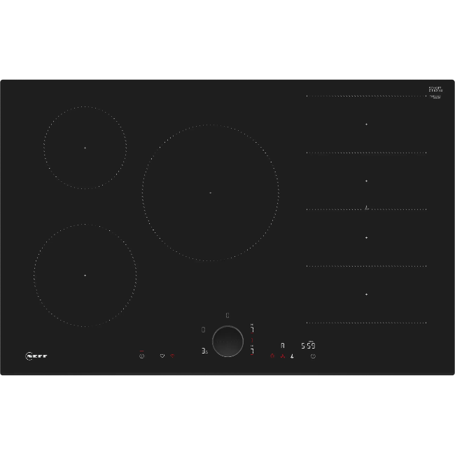 Neff N90 Induction Hob 80 cm - Black | T68FUV4L0 - Image 1