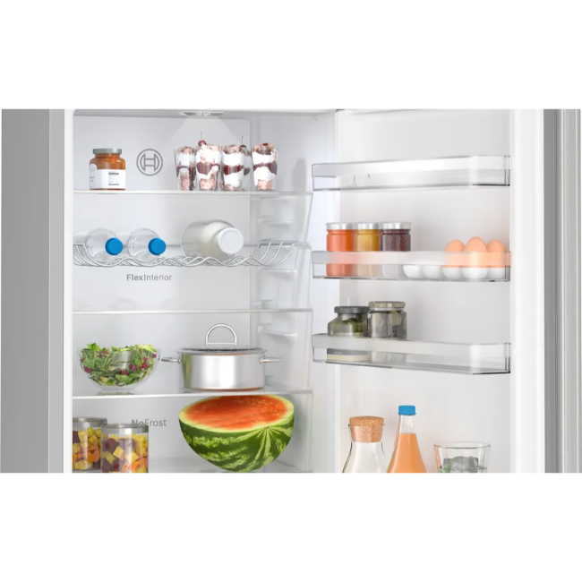 Bosch Series 4 Free-Standing Fridge-Freezer - Stainless Steel | KGN392LBFG - Image 8 Bosch Series 4 Free-Standing Fridge-Freezer - Stainless Steel | KGN392LBFG - Image 8