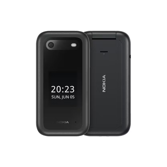 Nokia Flip Mobile Phone - Black | 2660-BLACK Nokia Flip Mobile Phone - Black | 2660-BLACK