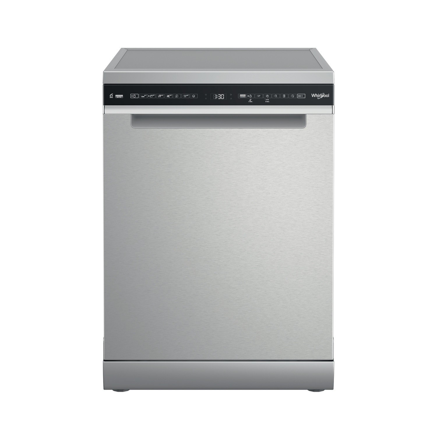 Whirlpool 15 Place Settings Freestanding Dishwasher - Stainless Steel | W7FHS51XUK Whirlpool 15 Place Settings Freestanding Dishwasher - Stainless Steel | W7FHS51XUK
