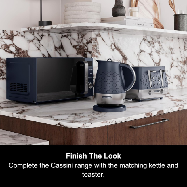 Morphy Richards Cassini Digital Microwave | 20l | Blue | 511421 - Image 6