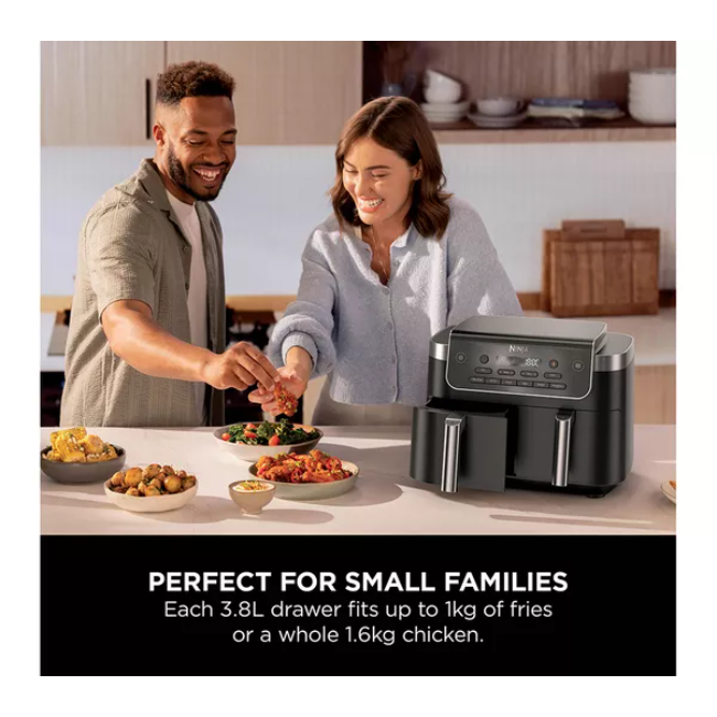 Ninja DualZone 7.6l 2-Drawer Air Fryer | DZ801UK - Image 7